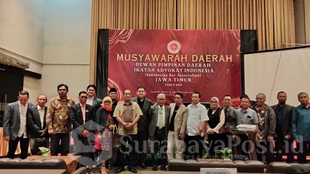 Ketua terpilih, Leo Angga Permana pose bersama usai Musda ke-4 di Savana Hotel, Sabtu (08/03/2025)