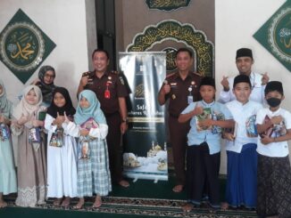 Kejaksaan Negeri Kota Malang menerima kunjungan tadarus safari Ramadan SD Sabilillah Malang, Jawa Timur, Rabu (12/03/3025).