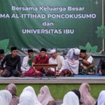 Buka bersama Madrasah Aliyah Ponpes Al Ittihad dan Universitas Insan Budi Utomo, Selasa 18 Maret 2025. (Sumber UIBU).