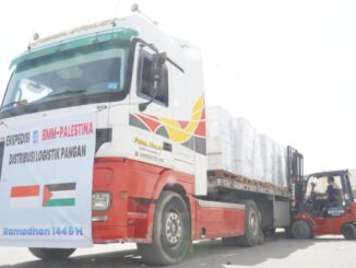 10 Hari Terakhir Ramadhan, BMM Distribusikan Bantuan Langsung Untuk Warga Palestina. (istimewa).