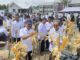 Menteri Imipas, Jendral Polisi (HOR) (Purn.) Drs. Agus Andrianto, S.H., M.H, melaksanakan panen perdana hasil program pembinaan Warga Binaan di kawasan Pulau Nusakambangan, Kamis 17 April 2025. (Dok. istimewa).