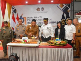 Wali Kota Wahyu Hidayat dan Kalapas Rayakan Hari Bakti Pemasyarakatan ke-61 dan Momen HUT Kota Malang ke-111 di Lapas Malang, Senin 28 April 2025. (ist).