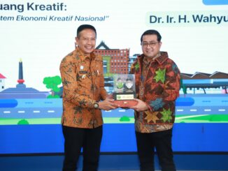 Dapat Apresiasi dari Menkraf, Walikota Wahyu Hidayat Sebut Kota Malang Optimis Jadi Penggerak Ekraf Nasional. (Sumber Prokompim).