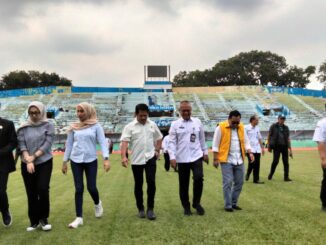 Pastikan Kesiapan Tuan Rumah Porprov, Komisi D DPRD Kota Malang Tinjau Venue Stadion Gajayana, Rabu (7/5/2025).