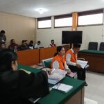 Sidang beragendakan pembacaan Eksepsi digelar di ruang sidang Garuda PN Kota Malang, Rabu (07/05/2025) siang