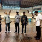Jelang Porprov Jatim 2025, DPRD Kota Malang cek kondisi GOR Ken Arok, Jumat (9/5/2025).