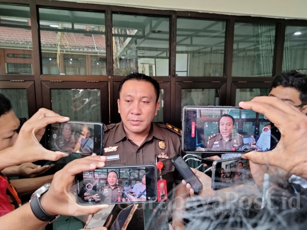 JPU Mohamad Heriyanto saat memberikan keterangan kepada wartawan usai persidangan