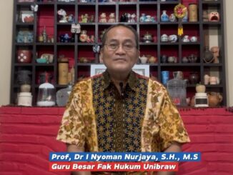 Prof. DR. I Nyoman Nurjaya, SH, MS. (istimewa).