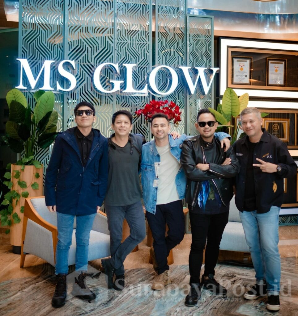 Kedatangan the Dudas Minus One di Malang, jadi momentum untuk memperkenalkan inovasi produk lokal itu tak main-main, contohnya MS Glow for Men dengan rangkaian produk perawatan. (istimewa).