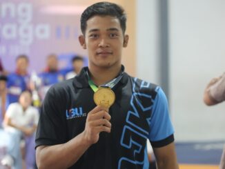 Adam Maulana, Atlet Beladiri UIBU Peraih Emas di Kejurnas Beladiri Mahasiswa 2025. (Dok. UIBU).