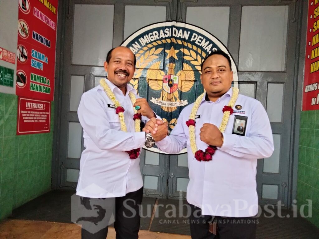 SALAM KOMANDO: Ketut Akbar Herry Achjar dan Teguh Pamuji Kalapas Kelas 1 Malang