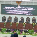 Paripurna, Ketua DPRD Amithya Ratnanggani: RPJMD Jadi Pondasi Pembangunan Kota Malang Jangka Panjang, Senin (26/05/2025).