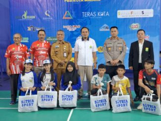 Kejurkot Kapolresta Malang Kota Open 2025 Ajang Cetak Bibit Unggul Atlet Bulutangkis. (istimewa)
