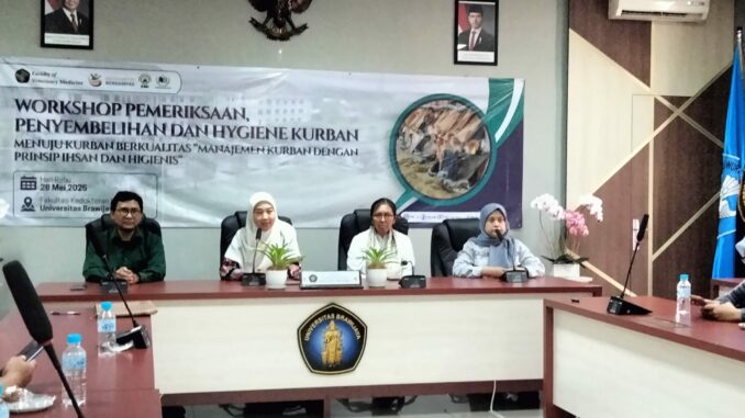 WhatsApp Image 2025-05-29 at 12.26.37 Jelang Idul Adha 2025, UB Gelar BONSAI dan Workshop Penyembelihan Hewan Kurban, Rabu (28/05/2025) siang.