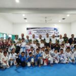Turnamen Karate Piala Dandim 0833 yang dibuka oleh Wali Kota Malang, Wahyu Hidayat, Sabtu (31/05/2025).