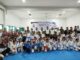 Turnamen Karate Piala Dandim 0833 yang dibuka oleh Wali Kota Malang, Wahyu Hidayat, Sabtu (31/05/2025).