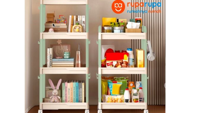 5 Cara Kreatif Manfaatkan Rak Troli di Rumah 5 Cara Kreatif Manfaatkan Rak Troli di Rumah
