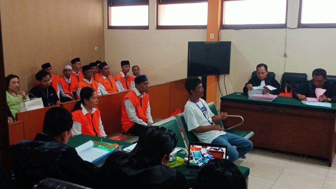 WhatsApp Image 2025-06-04 at 21.47.00 Sidang lanjutan dugaan TPPO, kesaksian suami terdakwa dianggap berbelit. SBMI tegaskan kawal korban CPMI, Rabu (04/06/2025).