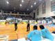 Tonton Laga Basket, Wali Kota Malang Harapkan Penonton Terus Penuh di Porprov IX Jatim 2025, Minggu (15/06/2025) malam.