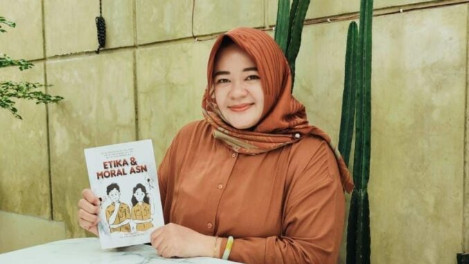 Dr. Rita Kartina Luncurkan Buku Terbarunya Berjudul Etika & Moral ASN, Senin 16 Juni 2025. (ist).