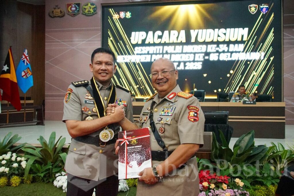 SALAM KOMANDO: Kombes Pol Budi Hermanto, S.I.K, M.Si dan Kalemdiklat Polri, Komjen Pol. Prof. Dr. Chryshnanda Dwilaksana, M.Si. (ist).