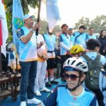 Wali Kota Malang, Wahyu Hidayat Lepas Ratusan Peserta Sepeda Lipat M 111 2025, Sabtu 21 Juni 2025.