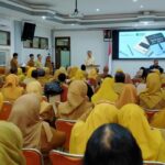 Wali Kota Malang, Wahyu Hidayat Luncurkan Buku Karya 19 Guru SMP, Dorong Literasi dan Kreativitas, Selasa (24/06/2025).