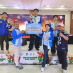 Dancesport Kota Malang Dominasi Porprov Jatim 2025 dengan 8 Medali Emas, Rabu 25 Juni 2025. (ist).
