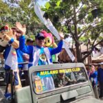 Kirab Obor Porprov IX 2025 Tiba di Kecamatan Lowokwaru, Disambut Meriah oleh Warga, Jumat (27/06/2025) pagi