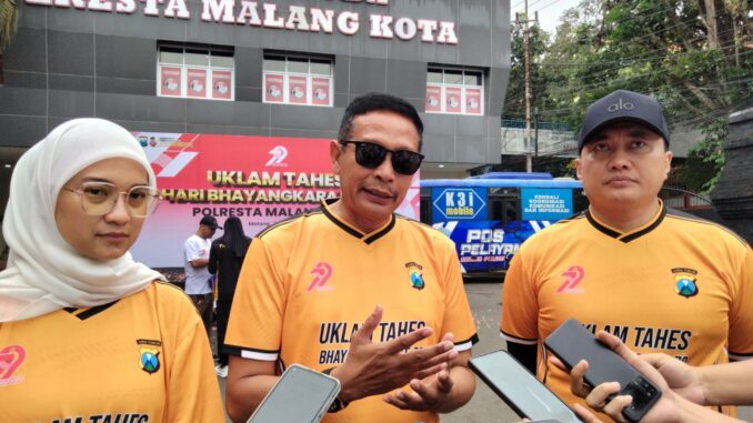WhatsApp Image 2025-06-29 at 14.05.59 Ketua DPRD Kota Malang, Amithya Ratnanggani Sirraduhita (kiri) bersama Walikota Wahyu Hidayat dan Kapolresta Kombes Pol Nanang Haryono