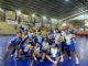 Atlet Bola Tangan Porprov IX Jatim peraih perak, dua diantaranya mahasiswa UMM. (Dok. Humas UMM).