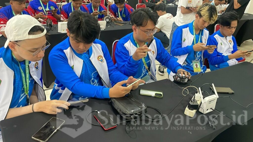 Inilah tim esport Kota Malang saat berlaga di Porprov IX Jatim