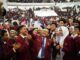 Penasihat Khusus Presiden Indonesia Jenderal TNI (Purn.) Prof. Dr. H. Dudung Abdurachman, S.E., M.M pose bersama mahasiswa UMM usai paparan, Rabu (2/7/2025).