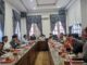DPRD Kota Malang menggelar rapat dengar pendapat antara pihak PT Tomoland selaku pengembang perumahan Graha Agung dengan perwakilan warga Joyogrand, Jumat (11/7/2025).