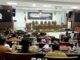 Penjelasan Wali Kota terhadap 2 Ranperda mengenai pembentukan dan susunan perangkat daerah yang digelar di ruang sidang Paripurna DPRD Kota Malang, Senin (14/7/2025).