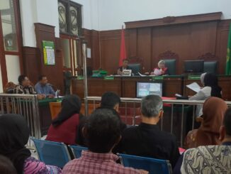 GUGATAN :Sidang Praperadilan di Pengadilan Negeri Surabaya, Selasa 15 Juli 2025. (ist).