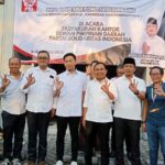 Blusukan ke Basis Kaesang di Jatim, Calon Ketum PSI, Agus Herlambang Optimis Raih Lebih Dari 50 Suara, Rabu 16 Juli 2025.