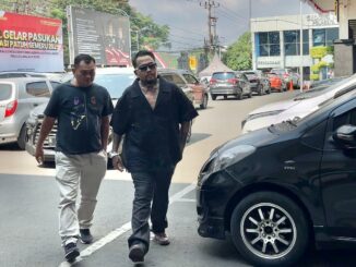 Konten kreator King Abdi memenuhi panggilan Satreskrim Polresta Malang Kota, Jumat (18/7/2025)
