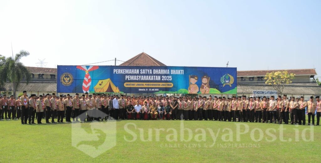 Perkemahan Satya Dharma Bhakti Pemasyarakatan 2025: Membangun Karakter dan Kemandirian Warga Binaan. (Sumber L,Sima).