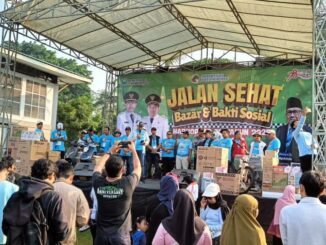 Kota Malang Meriahkan Hari Koperasi Nasional Ke-78 dengan Jalan Sehat dan Semangat Gotong Royong, Minggu (27/7/2025).