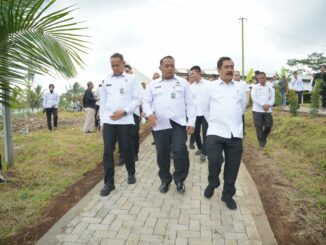 Kunjungan Kerja di Malang, Menteri Imipas, Agus Andrianto Dorong Ketahanan Pangan di SAE L'Sima Ngajum, Senin 28 Juli 2025.