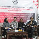 SBMI meluncurkan laporan yang menyoroti kasus-kasus perdagangan orang yang sedang disidangkan di lima pengadilan negeri pada tahun 2025, Rabu (30/7/2025)