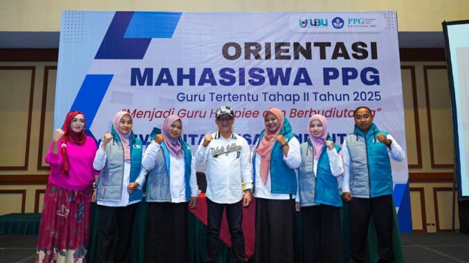 WhatsApp Image 2025-07-31 at 17.39.47 UIBU resmi menerima 1.214 mahasiswa dalam kegiatan Orientasi PPG Guru Tertentu Tahap II Tahun 2025 yang dilaksanakan pada Kamis, 31 Juli 2025. (Dok. Humas UIBU).