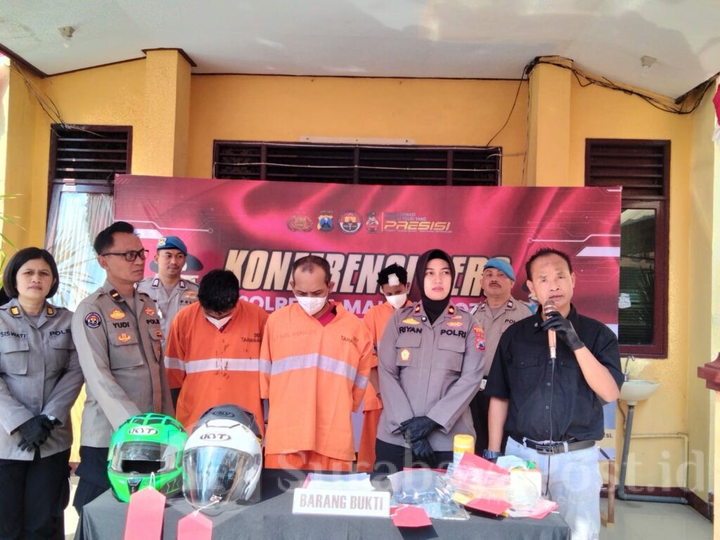Unit Reskrim Polsek Sukun membongkar modus baru pencurian kendaraan bermotor di Kota Malang, Jumat 1 Agustus 2025.