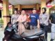 Riyadi, pemilik warung makan di Kota Malang yang menjadi korban pencurian motor itu mengaku senang motornya bisa ditemukan kembali.