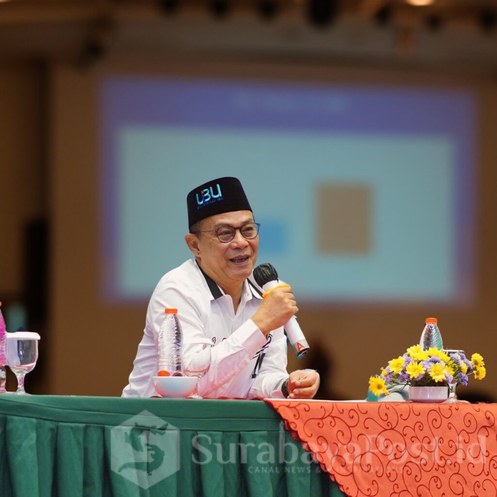 Rektor UIBU, Dr Nurcholis Sunuyeko, M.Si (Dok. Humas UIBU).
