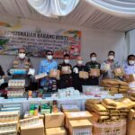 Kejari Kota Malang Bersama Forkopimda Musnahkan Barang Bukti Kejahatan, Termasuk 179 Kg Ganja dan 2 Kg Sabu, Kamis (7/8/2025).
