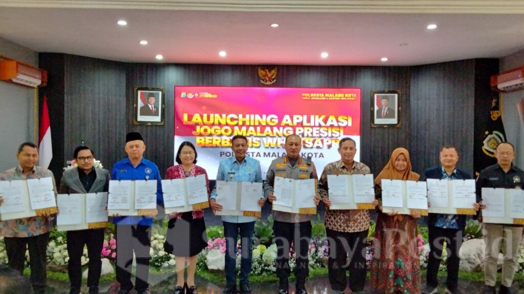 Launching Aplikasi Jogo Malang Presisi