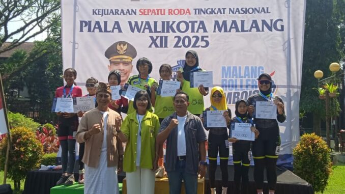 WhatsApp Image 2025-08-09 at 12.51.25 Kejurnas Sepatu Roda Walikota Malang Cup ke-12: Ajang Prestasi dan Silaturahmi, Sabtu (9/8/2025).