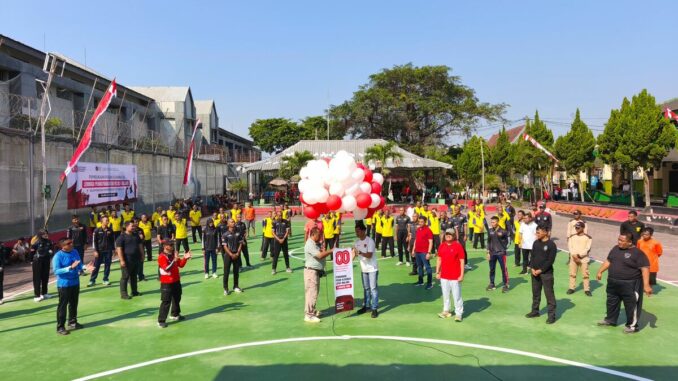 Pekan Olahraga Lapas Malang 2025: Semarakkan HUT ke-80 RI dengan Semangat dan Sportivitas. (Dok. L'SIMA).
